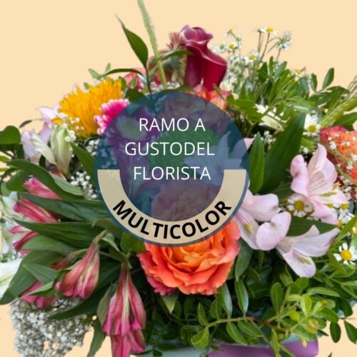 Ramo a gusto del florista multicolor entregado en Denia